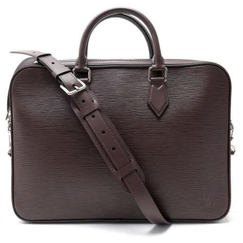 louis vuitton dandy briefcase price|Louis Vuitton Epi Dandy MM Briefcase .